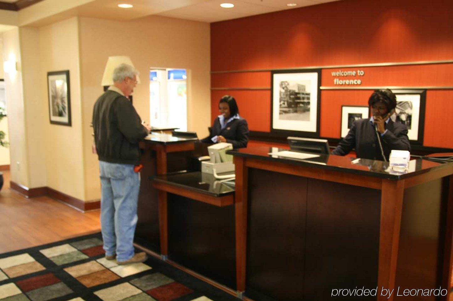Hampton Inn & Suites Florence-North-I-95 Beltér fotó
